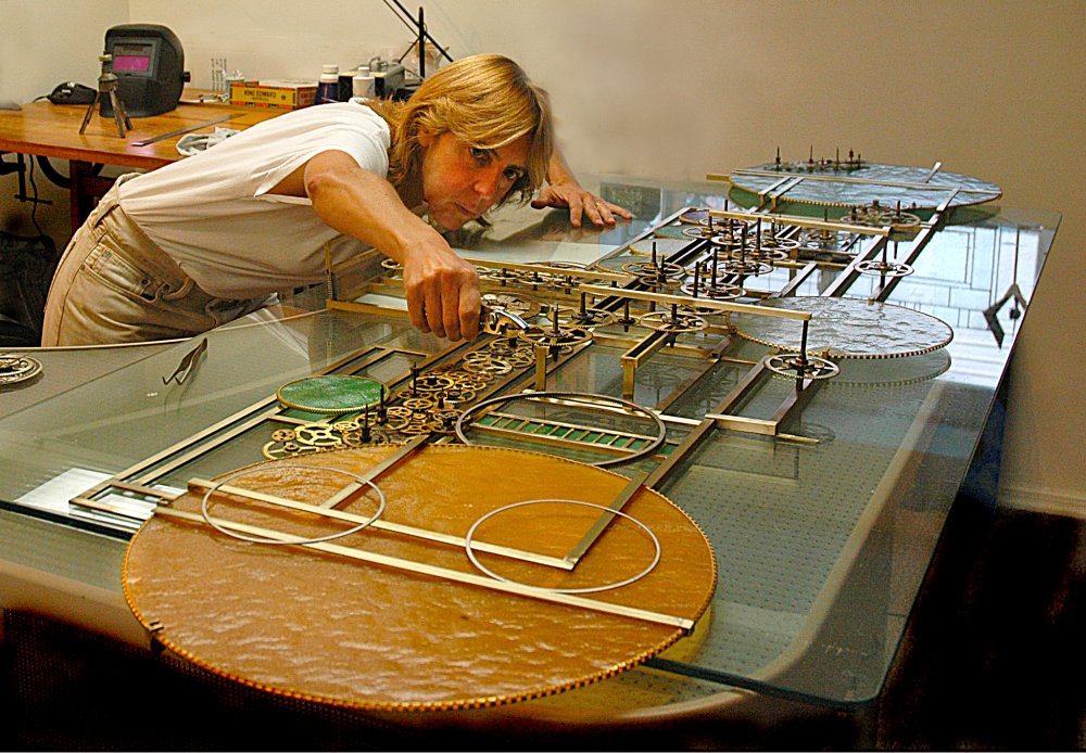 Kinetic Sculpture in the makiing Kinetic Sculpture in the makiing