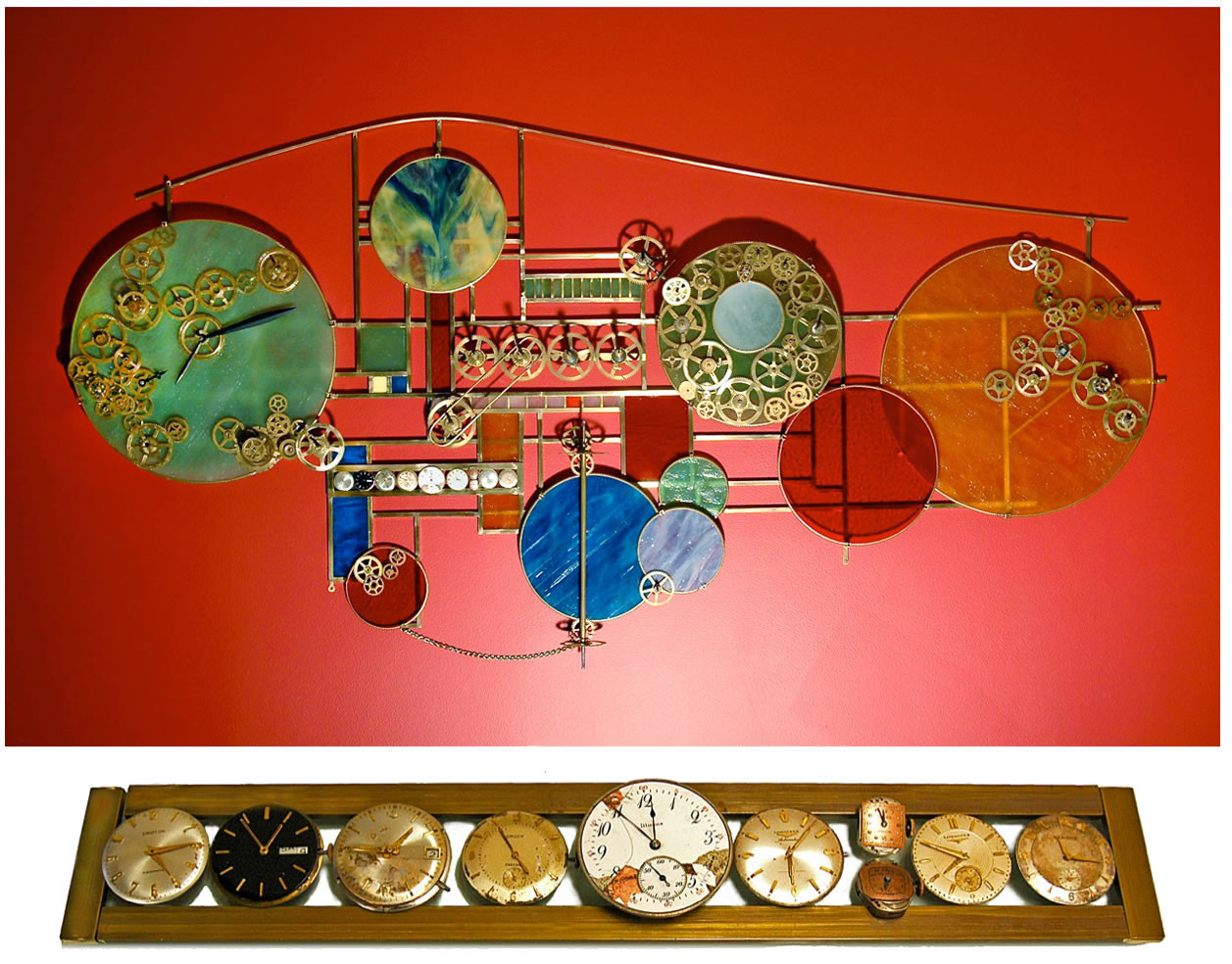 SecondTime Kinetic Metal Wall Art Sculpture SecondTime Kinetic Metal Wall Art Sculpture