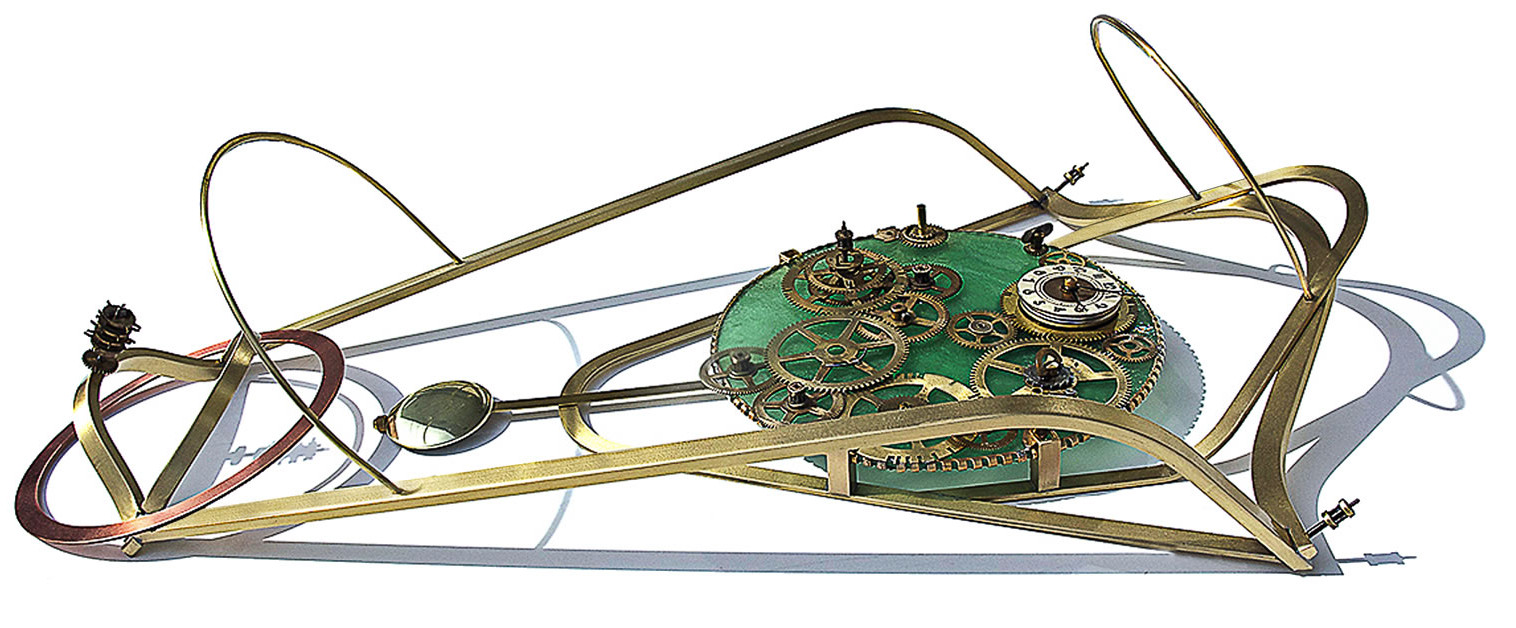 StormWatch by Andrea Davide - a weather instrument metal sculpture StormWatch by Andrea Davide - a weather instrument metal sculpture
