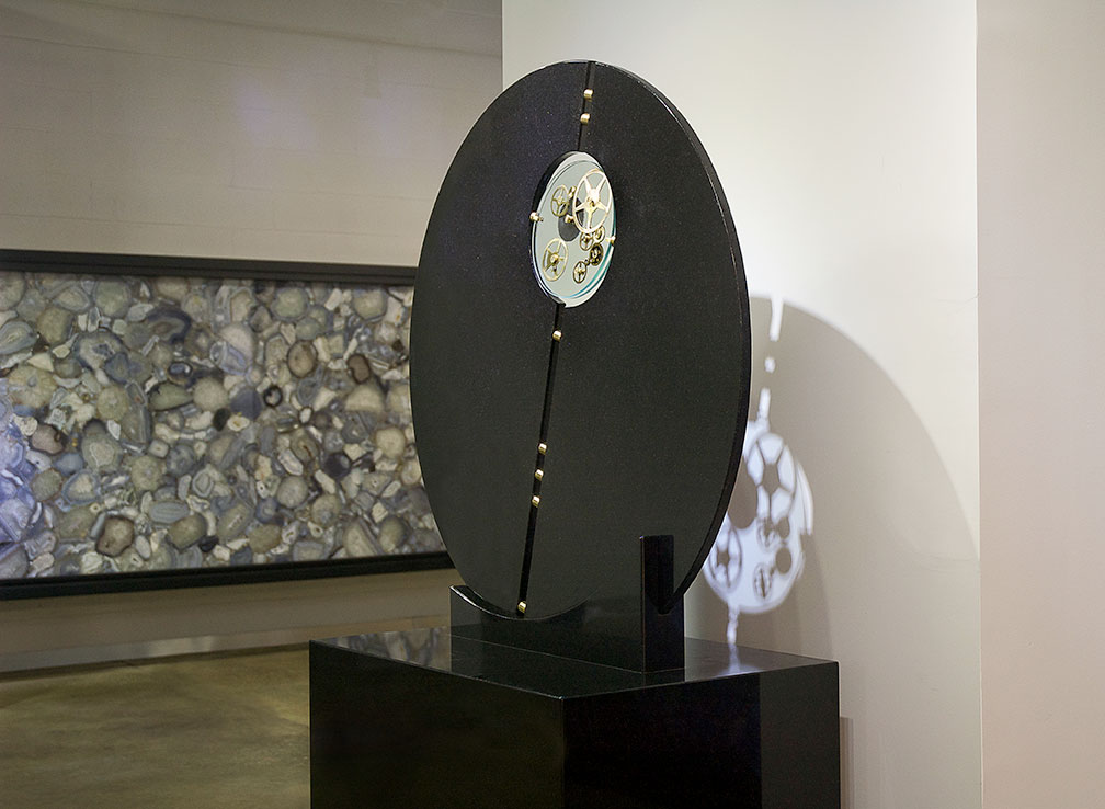 Forces Elemental a Kinetic Stone Sculpture